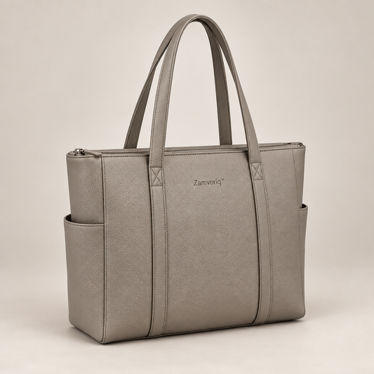 Zamvoriq™ Large Multi-Compartment Commuter Tote hero