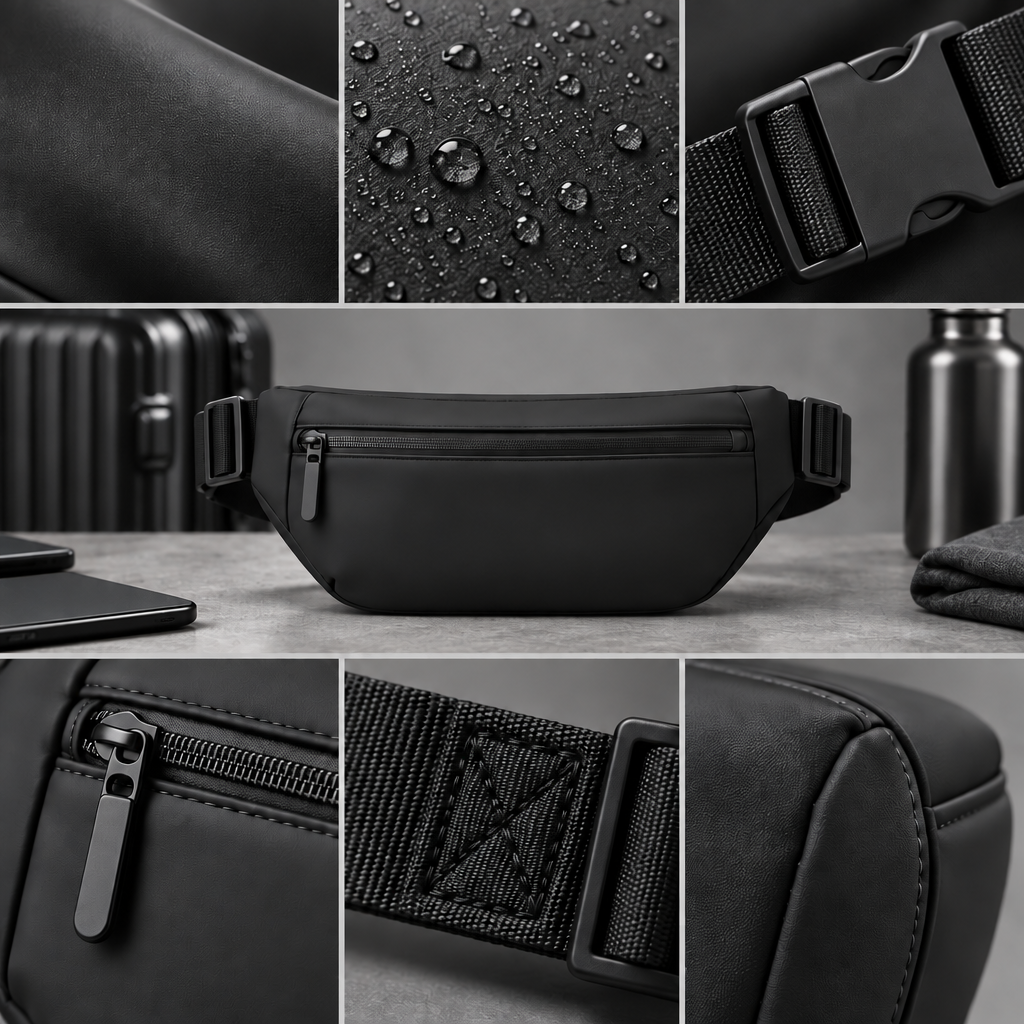 Zamvoriq™ Adjustable Water-Resistant Waist Bag main image 06
